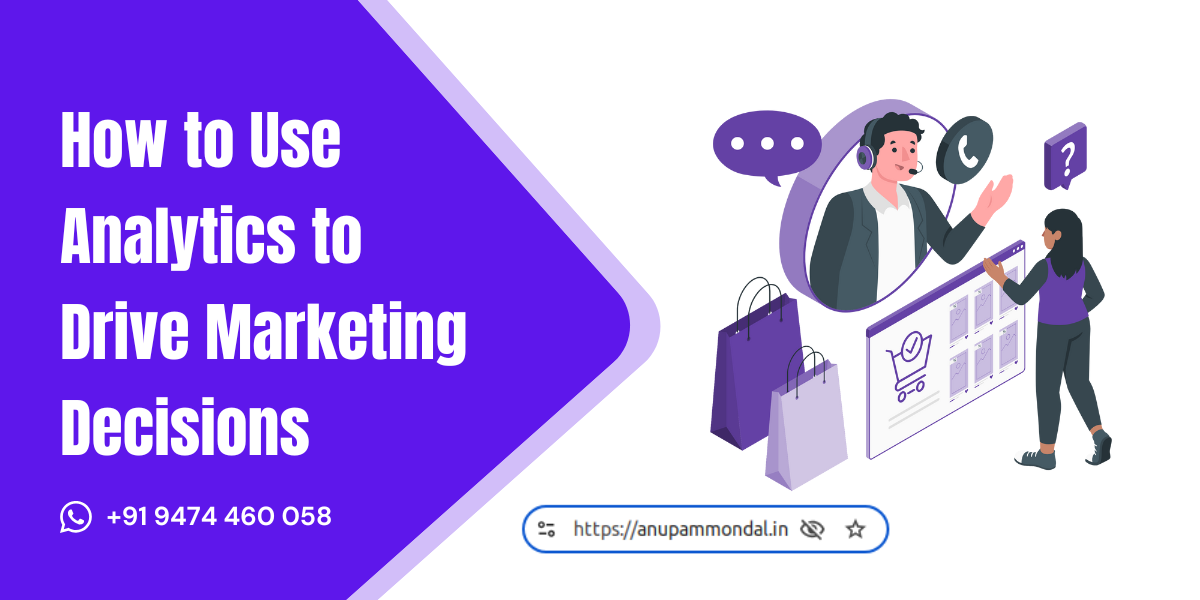 How to Use Analytics to Drive Marketing Decisions How to Use Analytics to Drive Marketing Decisions