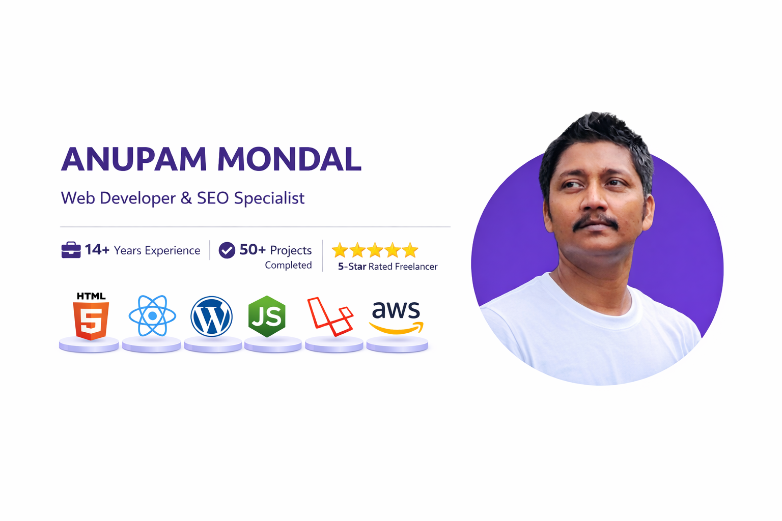 Anupam Mondal - Full stack Web Developer & SEO Consultant
