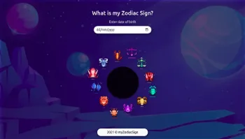 Zodiac sign web app by anupam Mondal